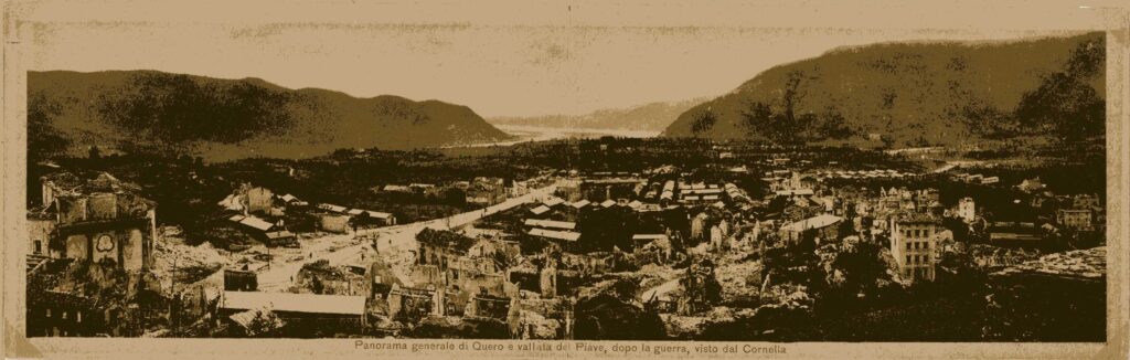 Avanzata austro-tedesca in direzione del Monte Fontana Secca e occupazione di Quero.